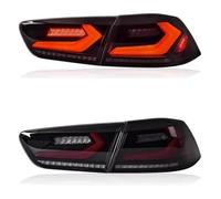 RINKTEEA Clignotants Dynamiques Pour Lancer 10 EVO X Clignotant Dynamique Freinage À LED Style Voiture Feu Arrière DRL(B smoke)