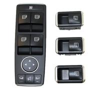RINKTEEA Commutateur Fenêtre Voiture pour Mercedes pour Benz W204 W212 C207 A207 Classe CE X204 A2128208310 A2049058202 Interrupteur De Vitre Électrique De Voiture(4pcs)