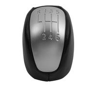 RINKTEEA levier vitesse Pour Laguna III MK3 2008 2009 2010 2011-2015 Pommeau De Levier En Cuir À 6 Vitesses Soufflet Étui Protection(Gear Knob Only)