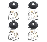 RINKTEEA Moto Moteur Carburateur pour K&awasaki ZXR750H pour Stinger ZX750H 1989-1990 Boîtier De Joint De Joint De Coque Inférieure De Carburateur De Moto(4 Sets E)