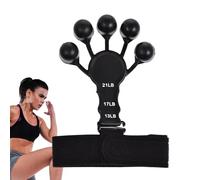 Rinnte pour les doigts, Entraîneur des doigts - Entraîneur de | Exercice professionnel réglable à 6 niveaux résistants pour exercices de guitare, assistance de fitness, entraînement pour l