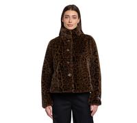 RINO&PELLE Veste aspect fourrure VIE marron | 42