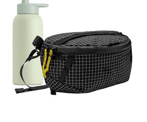Riñonera De Viaje Ajustable Para Hombre 23x11,5x13,5cm - Multifuncional De Nailon Resistente - Accesorios Al Aire Libre Para Correr, Senderismo, Ciclismo Y Camping Portátil