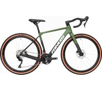 RINOS Vélo Gravel Carbone Sandman6.0 Shimano GRX600 Noir/Vert XL (58 cm)