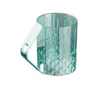 Rinse Cups | 45 Degree Tilted Comfort Handle - Transparent Rinse Cups Toothbrush Holder - For Home Dorm Hotel Farmhouse 4,52 x 3,14 x 4,01 inchTravel Camping Daily Kids Family