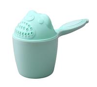 Rinse Cups for Kids, Bear-Shaped Baby Shampoo Rinser, Eye Protection Waterfall Design, Easy-Grip Handle, no bpa acrylic Build, Crafted from High-Quality Safe Pp Material, 4.13x3.94in
