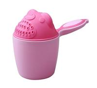Rinse Cups for Kids, Bear-Shaped Baby Shampoo Rinser, Eye Protection Waterfall Design, Easy-Grip Handle, no bpa acrylic Build, Crafted from High-Quality Safe Pp Material, 4.13x3.94in