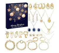 Rinteea Calendrier de L' Calendrier de L' Femme avec 24 Surprises Cadeau de Noël Coffret Femme