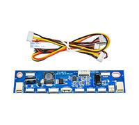 Rinteea Onduleur multifonction universel pour rétro-éclairage LED à courant constant carte pilote 12 connecteurs testeur de bande LED