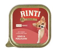 Rinti 100gx16 Or MINI Bœuf & Caille