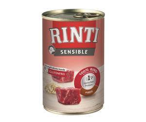 Rinti 400gx12 Sensible Bœuf & Riz Boîte