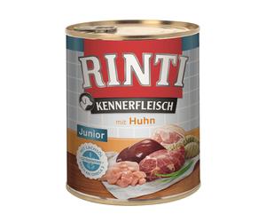 Rinti 800gx12 Kennerfleisch JUNIOR Poulet Boîte