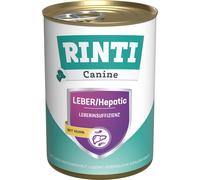RINTI Canine Liver/Hepatic Chicken avec du poulet 400 g