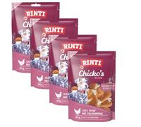 RINTI Chicko Lot de 4 cuisses de poulet pour chien 80 g