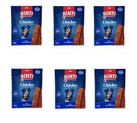 Rinti Chicko Maxi Bandes de Canard | Pack de 6 | 6 x 250 g | Friandises pour Grands Chiens | Préparées à partir de Filets de Poitrine de Canard Frais | Séchées à l'air doucement sans additifs