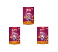 Rinti Chicko Plus Cubes de Fromage au Poulet | Pack de 3 | 3 x 225 g | Complément Alimentaire pour Chiens Adultes | Facile à digérer et Bien assimilable | Contient du Calcium