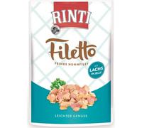 Rinti Dog Filetto poche poulet + saumon en gelée 100g