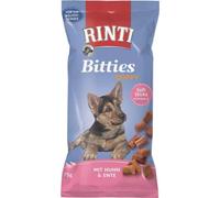 RINTI Extra Bitties Puppy poulet + canard 75 g