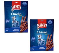 Rinti Extra Chicko Slim Canard pour chien - Lot de 2 - 2 x 250 g