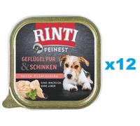 RINTI Feinest Poultry Pure&Ham volaille et jambon 12x150 g
