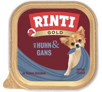 RINTI Gold Chicken&Goose Mini - poulet & oie pour chiens de petites races - 100 g