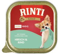 RINTI Gold mini 100g - Cerf & Bœuf