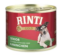 RINTI Gold Senior Rabbit Mini - Viande de lapin pour chiens âgés de petites races - 185 g