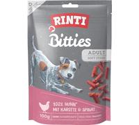 Rinti Hundesnacks Extra Mini-Bits Karotte & Spinat 100 g,12er Pack (12 x 100 g)