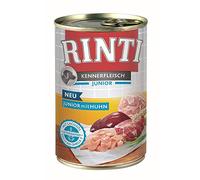 Rinti Kennerfleisch Junior Poulet 400 g - Vous recevrez 12 paquets/; Contenu : 0,4 kg