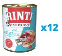 RINTI Kennerfleisch Sea Fish - Poisson marin - 12 x 800 g