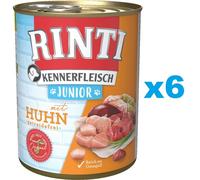 Rinti Kennerfleisch Junior Huhn nourriture pour chien humide - poulet 400g