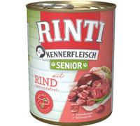 RINTI Kennerfleish Senior Beef - avec du boeuf pour les chiens âgés - 12x400 g