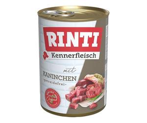 Rinti Lot de 12 boîtes de viande de lapin (400 g)