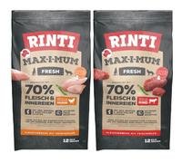 RINTI MAX-I-MUM Beef avec du bœuf 12 kg + Chicken avec du poulet 12 kg