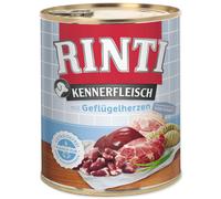 Rinti - Pur Kennerfleisch 12x800g | Cœurs de volaille