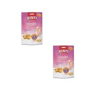 RINTI Sensible Snack Poulet Pur | Pack Double | 2 x 120 g | Complément Alimentaire pour Chiens Adultes | pour Les Allergies/problèmes de tolérance | lyophilisé