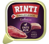 RINTI Singlefleisch Exclusive Duck Pure alimentation monoproteique avec canard 150 g