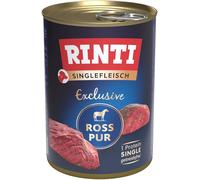 RINTI Singlefleisch Exclusive Horse Pure aliment monoprotéique avec viande de cheval 12x400 g