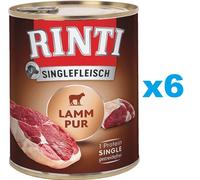 RINTI Singlefleisch Lamb Pure - Agneau monoprotéiné - 6x800 g