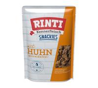 RINTI - Snackies à la Viande Kennerfleisch | Snacks sans céréales à Base de 70% de Viande fraîche et d'abats pour Chiens Adultes. Friandises pour Chien sans additifs dans Un Sac fraîcheur | 5 x 225 g