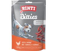 Rinti Snacks Extra Bitties Lot de 12 Paquets de friandises pour Chien Tomate & Citrouille 100 g