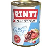Rinti Volaille cœurs, Lot de 24 (24 x 400 g)