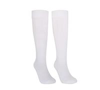 RINUD Bas D'escrime for Enfant Et Adulte Chaussettes de Sport D'entraînement de Compétition Professionnelle Épaissies Chaussettes de Sport Hautes Et Longues(White,L)