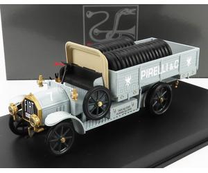 RIO 1/43 CAMION ÉPOQUE FIAT 18BL PIRELLI C 1917 BLEU MODÈLE STATIQUE DIECAST