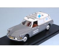 RIO 1/43 CITROEN DS 19 AMBULANCE MUNICIPALE 1962 MODÈLE STATIQUE DIECAST