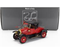 RIO 1/43 FIAT TYPE 0 SPIDER CLOSED 1912 ROUGE NOIR MODÈLE STATIQUE DIECAST