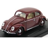 Volkswagen Coccinelle 1200 Luxe Bordeaux 1953 1/43 Rio-Rio