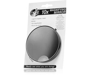 RIO 10x Magnifying Mirror miroir grossissant à ventouse 1 pcs