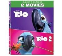 Rio 2-Movie Collection (Blu-ray) Jesse Eisenberg Anne Hathaway