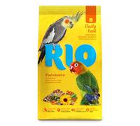 RIO Aliment Complet pour Grandes perruches | 1 kg | pour inséparables et calopsittes | pour Soutenir Le Bien-être | avec des graines et céréales saines et appréciées